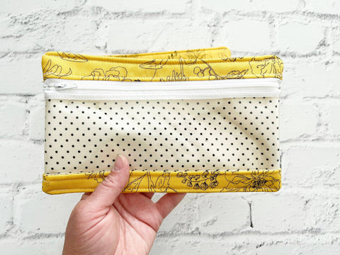 Pencil Bag, Back to School Pencil Pouch, Clear Pouch