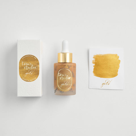 Tom's Studio - Gold - Calligraphy Ink