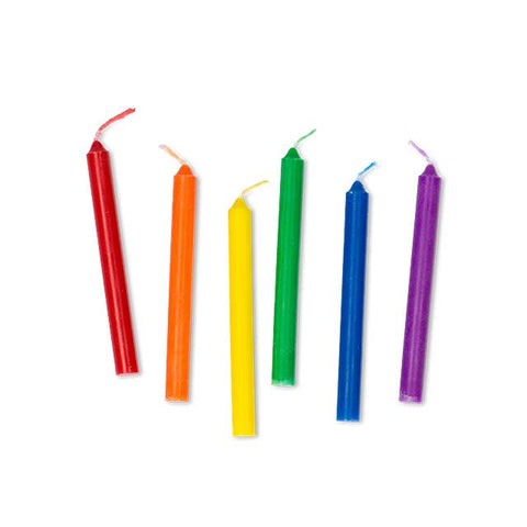 Birthday Candles | 12-Count Box: Multi-Color