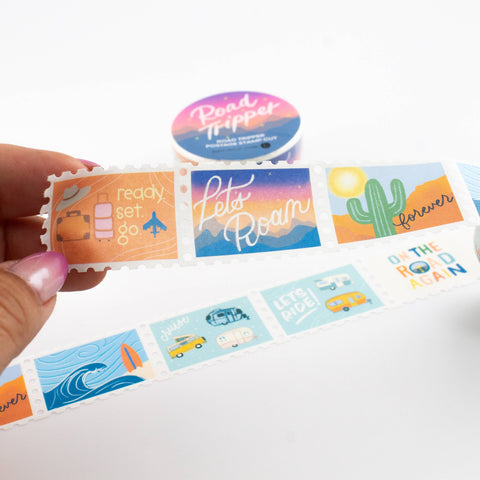 Road Tripper - Postage Stamp Washi Tape