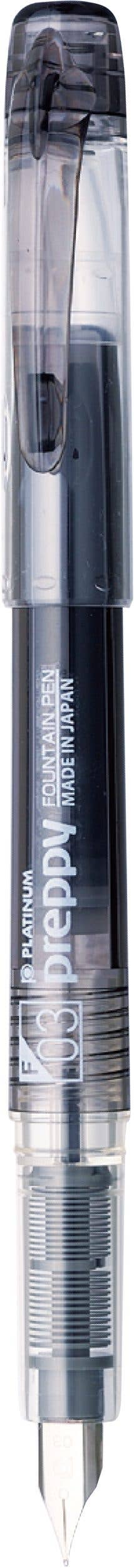 Platinum Preppy- Medium: Black