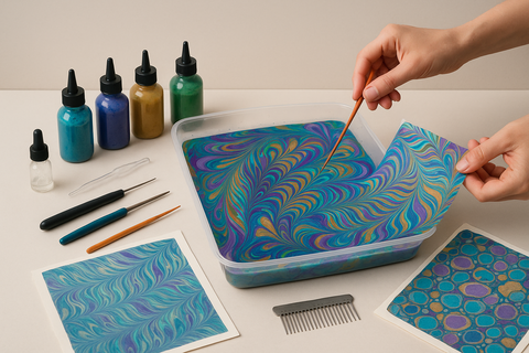 Paper Marbling Workshop