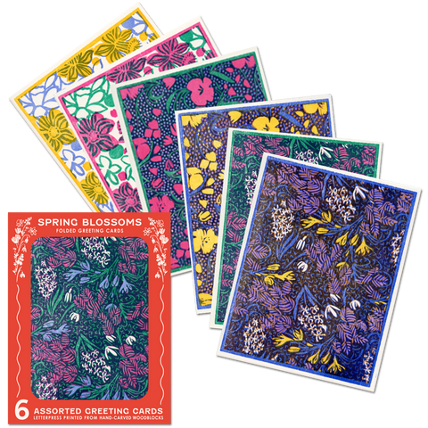 Spring Blossoms Assorted Pattern Boxed Set