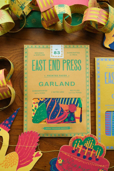 Birthday Party Sewn Garland