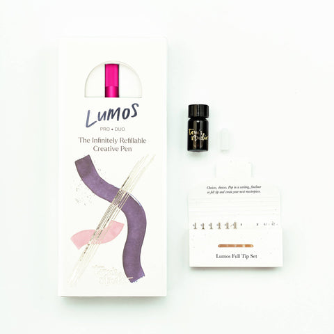 Lumos Pro - Refillable Multi-Tip Pen: Duo Tip