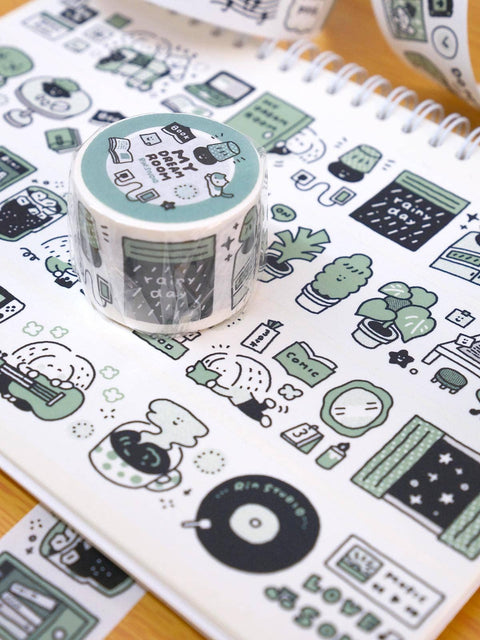Kawaii Large Washi Tape Roll: My dream room