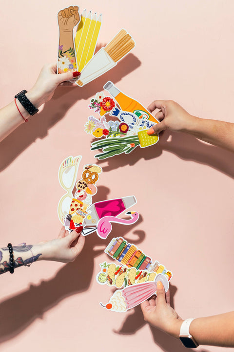 Llama Die Cut Bookmark