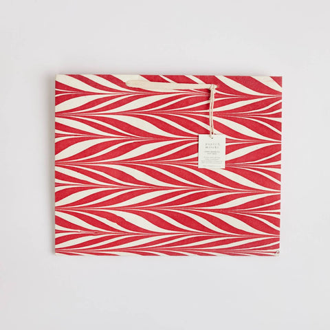 Large Christmas Glitz Hand Marbled Gift Bags