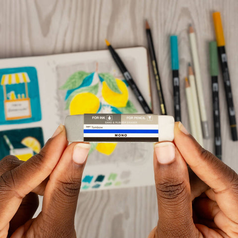 MONO Sand and Rubber Eraser