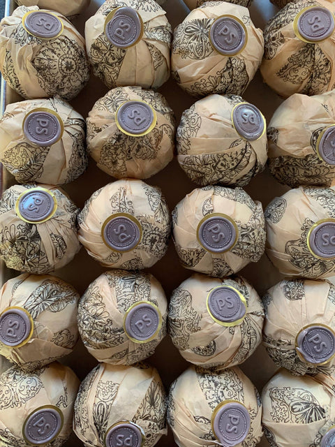 French Lavender Coconut Oil Bath Bomb
