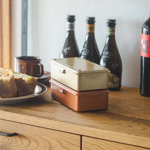 Toyo Steel Stackable Storage Box T-190: Summer Emerald