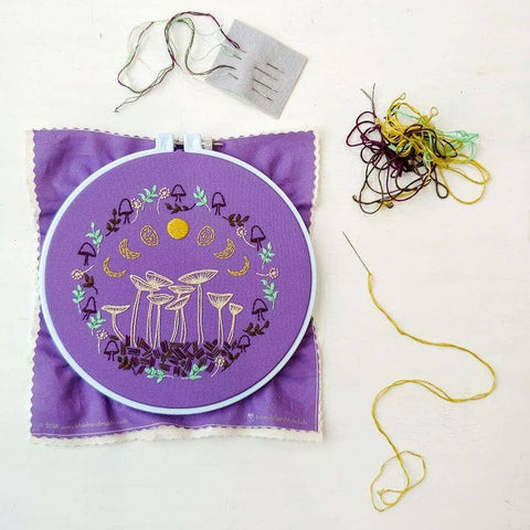 Fairy ring embroidery kit