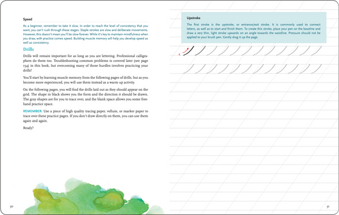 Brush Lettering from A to Z Book