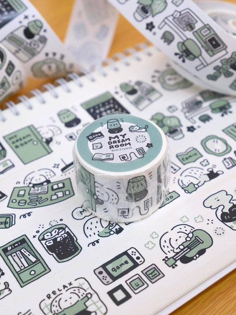 Kawaii Large Washi Tape Roll: My dream room