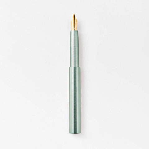 OPEN BOX - The Studio Pocket Fountain Pen 2.0: Ivy / Fine