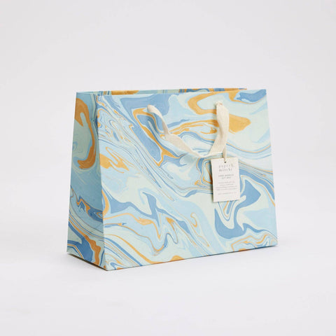 Hand Marbled Gift Bags (Medium) - Celebration