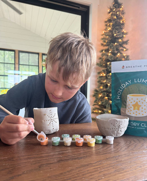 Holiday Luminary Air Dry Clay Kit