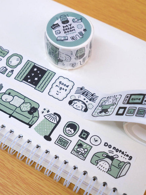 Kawaii Large Washi Tape Roll: My dream room