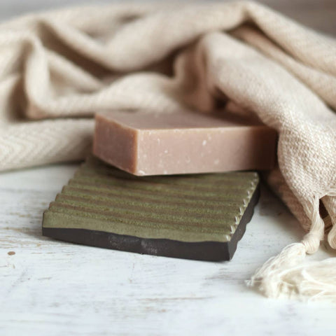 Soap Dish | Sage Green | Handmade Glazed Ceramic