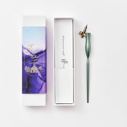 Tom's Studio - Flourish Calligraphy Pen: Black / Straight