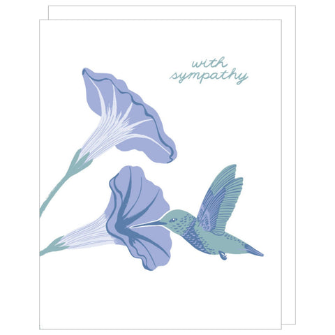 Hummingbird Sympathy Card