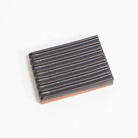 Soap Dish | Black | Handmade Glazed Ceramic