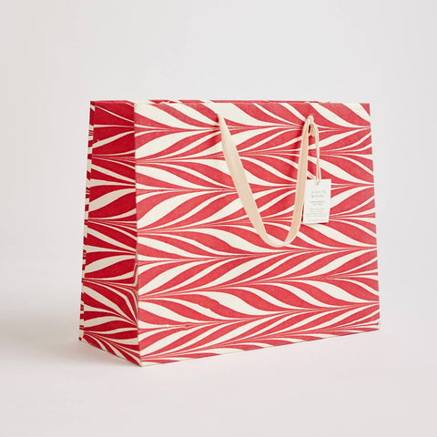 Large Christmas Glitz Hand Marbled Gift Bags