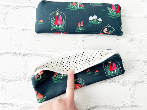 Pencil Pouch, Small Zipper Pouch, Pens Case, Back to school