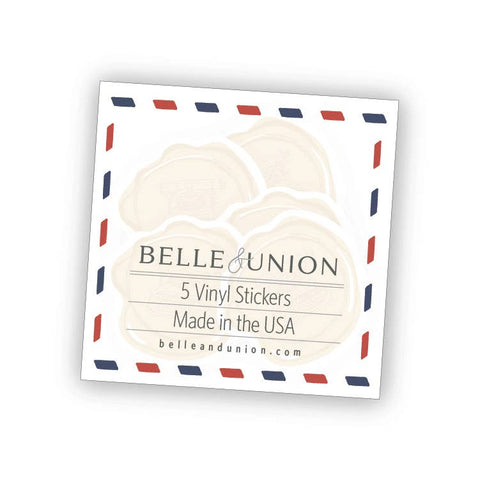 Typewriter Wax Seal Sticker Set