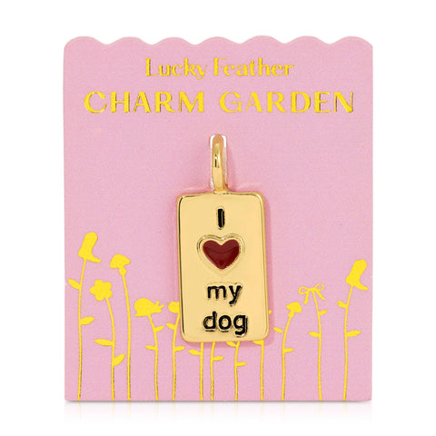 I Heart my Dog Charm