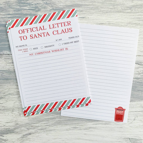 Santa Mail Kit - Christmas Writing Kit