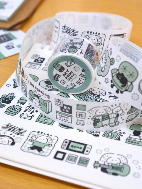 Kawaii Large Washi Tape Roll: My dream room