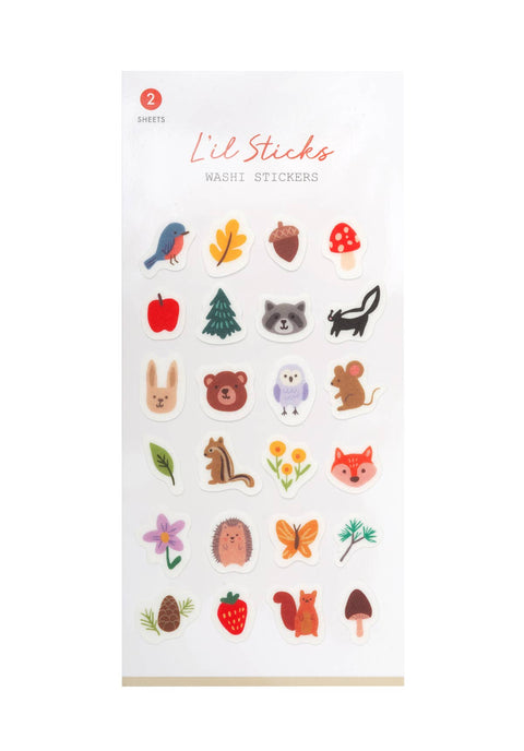 Forest Fun L’il Sticks Washi Stickers