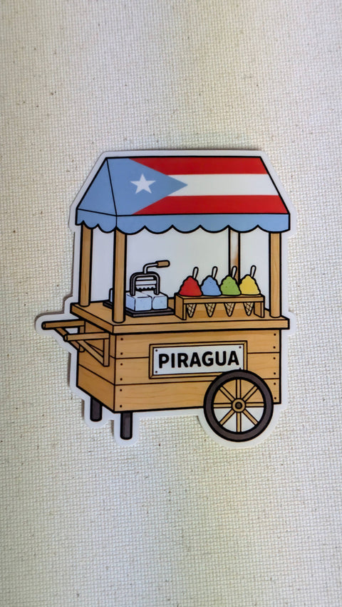 Piragua Drink of Puerto Rico Sticker