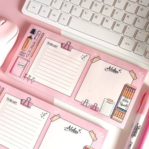 Desk planner / To Do Notepad