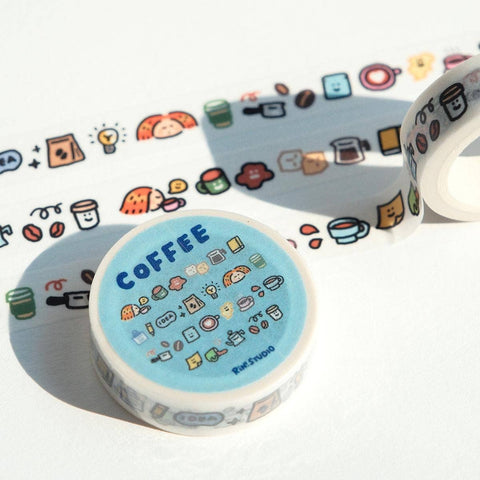 Kawaii Coffee Washi Tape