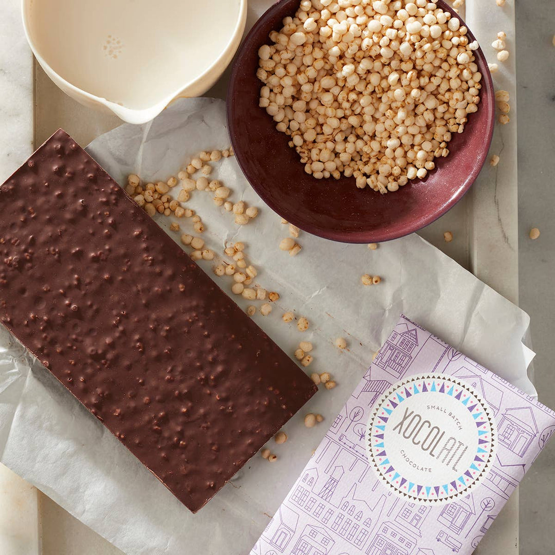 Crackle & Crunch: almond milk chocolate – Slackline Press