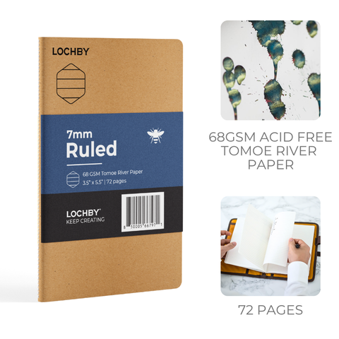 LOCHBY - Pocket-size Ruled Notebook