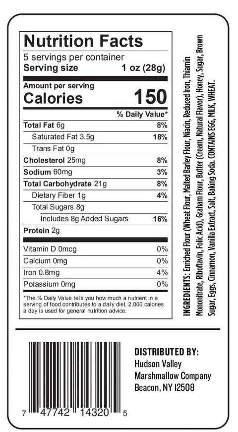 Graham Crackers: 2 flavors