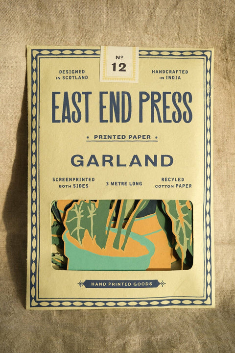 Houseplants Sewn Garland