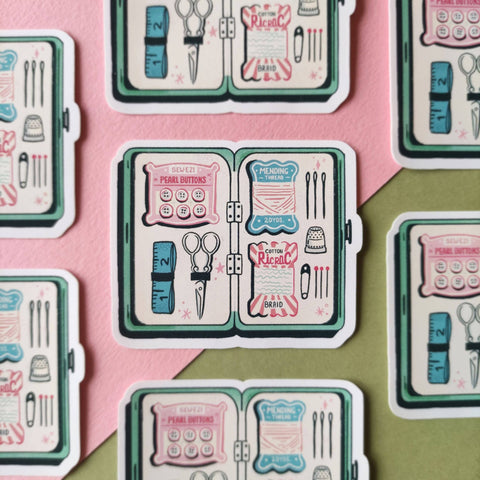 Sewing Kit Sticker