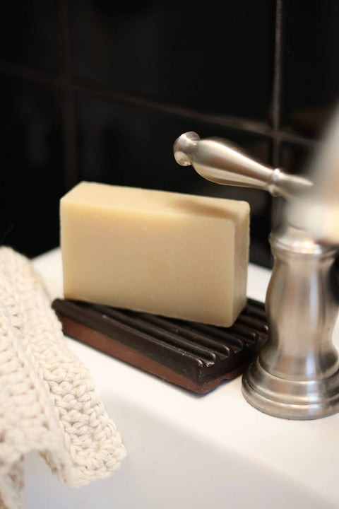 Soap Dish | Black | Handmade Glazed Ceramic