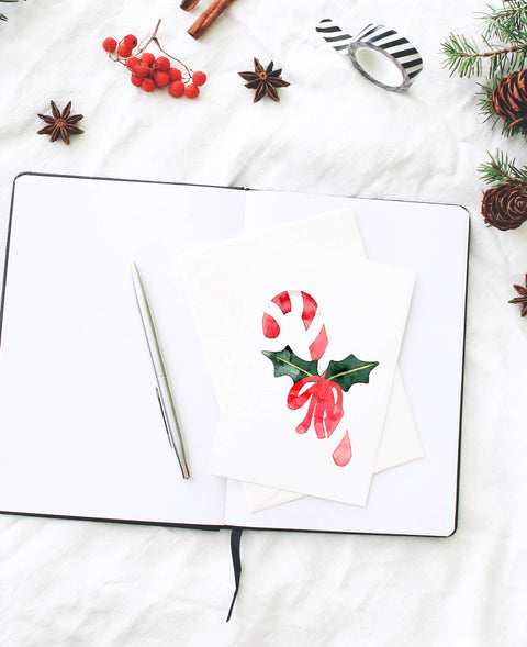 Watercolor Christmas Cards Kit