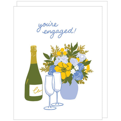 Champ Toast Engagement Card