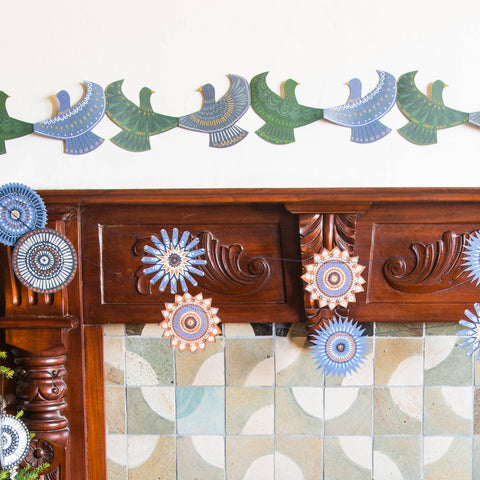 Stars Sewn Garland