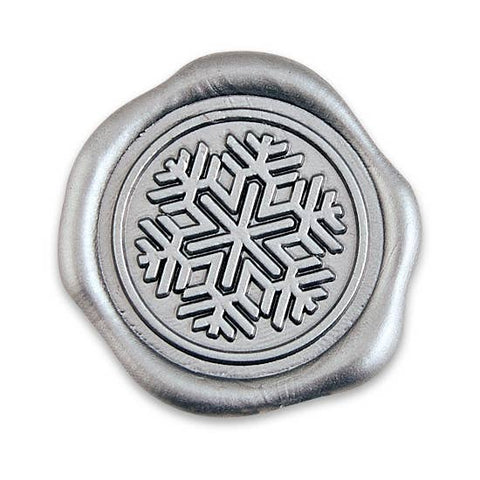 Christmas Adhesive Wax Seal Stickers 1 1/4" Multiple Colors