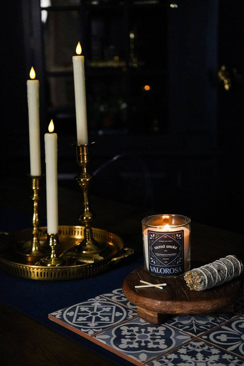 Sacred Smoke Candle | Frankincense, Myrrh, Oud Candle
