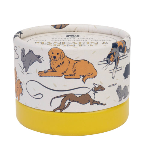 Pet Odor Neutralizing Candle: Cedarwood & Birch