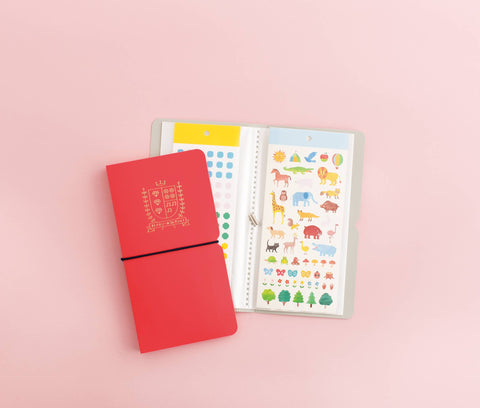 OTONA Sticker File Organizer: Light Blue
