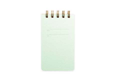 Reporter Notebook - Mint: Lined